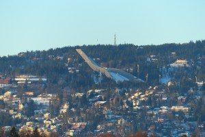 ... und der Holmenkollen ... (ich glaub nächstes WE ist Biathlon da oben - hmmmmm)