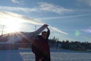 Als ich zu hause war merkte ich, dass ich falsch herum stand.... (Original)