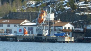 Hätte ich mich für eine Bohrinsel entschieden als Arbeitsplatz, hätte ich hiermit die Evakuierung üben müssen...