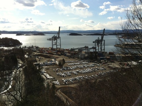 Hafen von Oslo