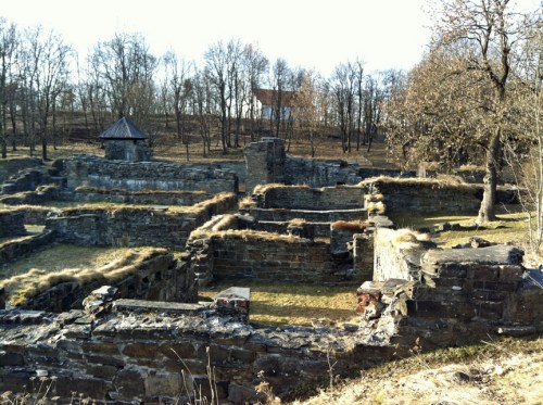 Die Ruinen des Kloster Hovedøya, ein Zisterzienserkloster. Von 1147 bis 1532 bewohnt.