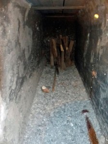 Bergbaumuseum: alter Stollen 