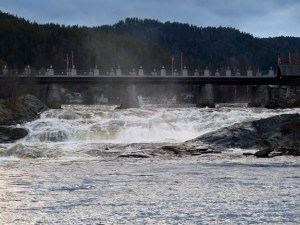 Nybrufoss in Kongsberg