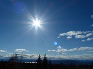 Fantastische Fruehlingssonne