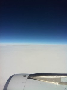 "Über den Wolken ...."