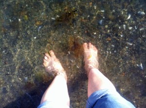 Bygdøy-Ausflug: Nach 6 Monaten habe ich das erste Mal meine Füße im Kalten Fjord