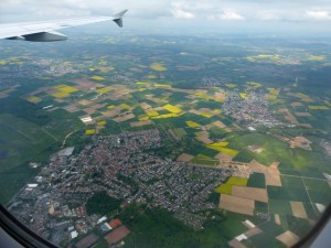 Hessen: re. A45, Mitte re. Ravolzhausen, vorne Hanau-Erlensee