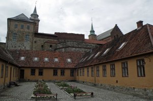 Kasernenhof von Akershus Festung