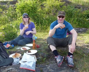 Grill-Picknick auf Hovedøya