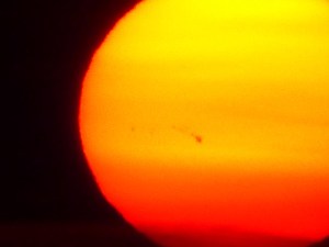 ... und ganz nah! PS: Martin: sind das Sonnenflecken oder was auf der Erde?