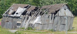 Am Beginn der Tour: Ob es den nächsten Windstoss übersteht?