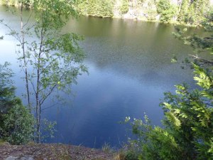 Tiefblaue Seen noch und nöcher...