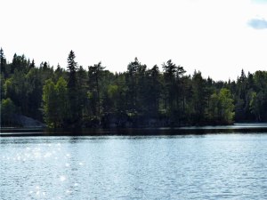 mit Schären (=Felseninseln)