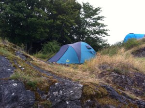 Noch 2 versteckte Zelte.