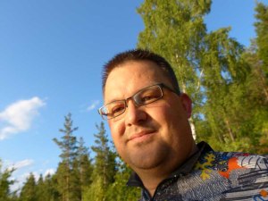 Fast am Ende einer langen Radtour...