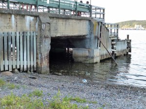 Anlegestelle auf Langøyene