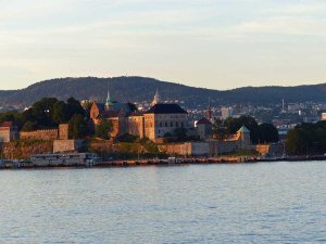 ... und an der Akershus Festung ...