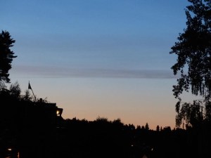 Dæmmerungsbeginn gegen 2:30...