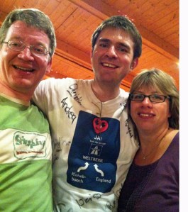 Stefan, René und Christine