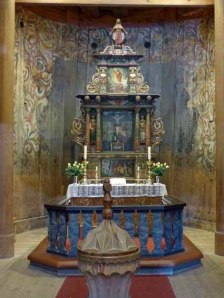 Altar Heddal Stabkirche