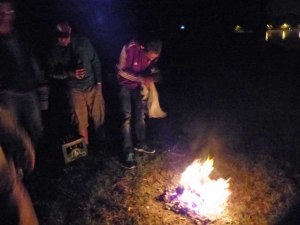 Abends durfte er dann das "Fuerth- Tshirt" ...