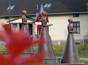 ... und bei den 3 Damen ...