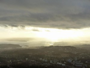 ... vom Sprungturm aus ... 