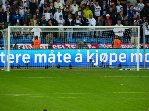 Ja, was soll ich noch sagen... das deutsche Tor ... sah die meiste Zeit so aus.